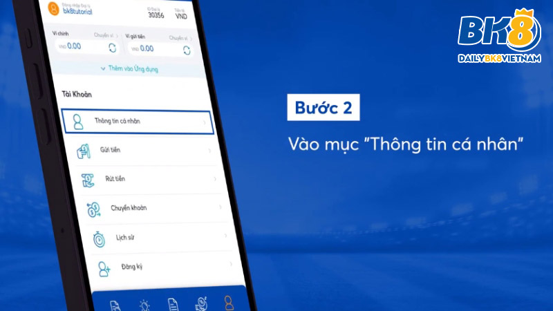 Kết nối thông tin cá nhân từ hồ sơ đại lý