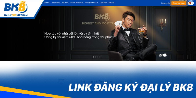 Link đăng ký đại lý BK8