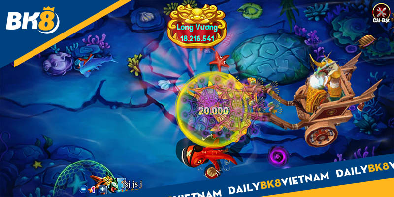 Hướng dẫn bạn cách chơi bắn cá rồng đổi thưởng tại BK8