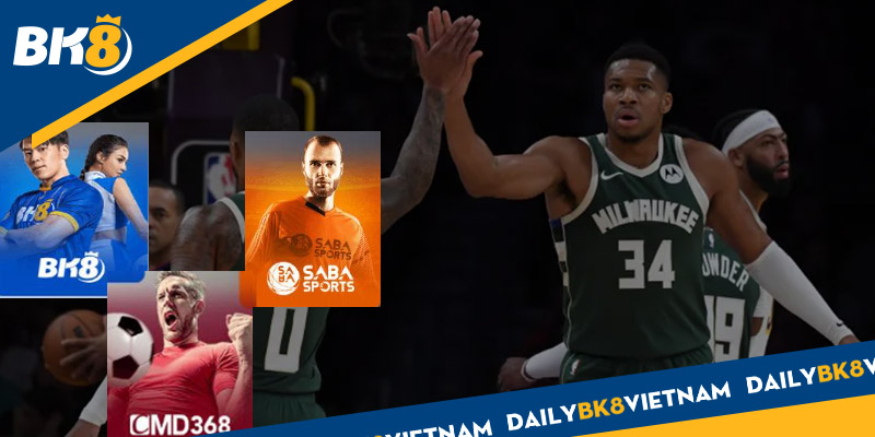 Những sảnh cá cược bóng rổ tại nền tảng BK8