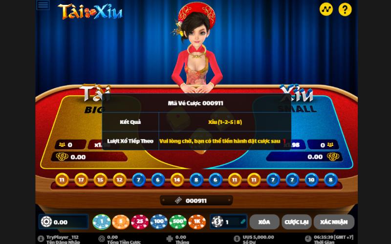 Tài Xỉu - Game đặc sắc tại sòng bài không nên bỏ qua Kết quả ván cược Tài xỉu cập nhật tự động