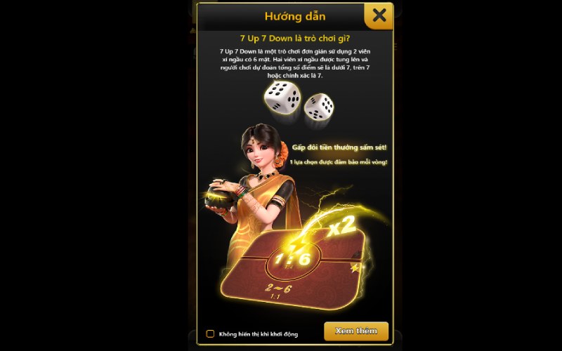 7up 7 Down là gì? Cách chơi game 7 Up 7 Down chi tiết nhất Luật chơi 7up 7 Down cực dễ