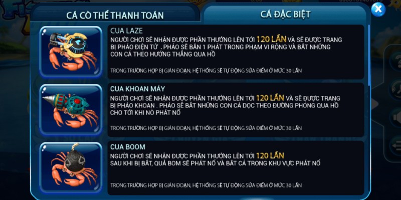 Thiên Vương Bắn Cá - Thỏa mãn đam mê với bắn cá đổi thưởng Tính năng mới tại Fishing God