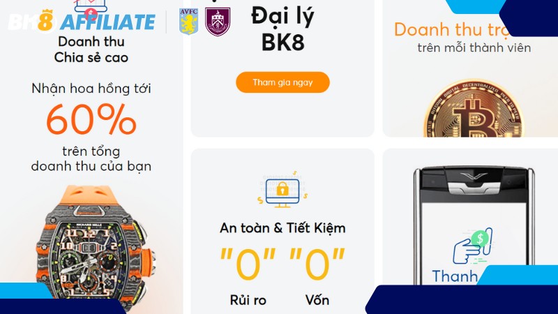 Dailybk8vn mang đến nhiều lợi ích cho đại lý con