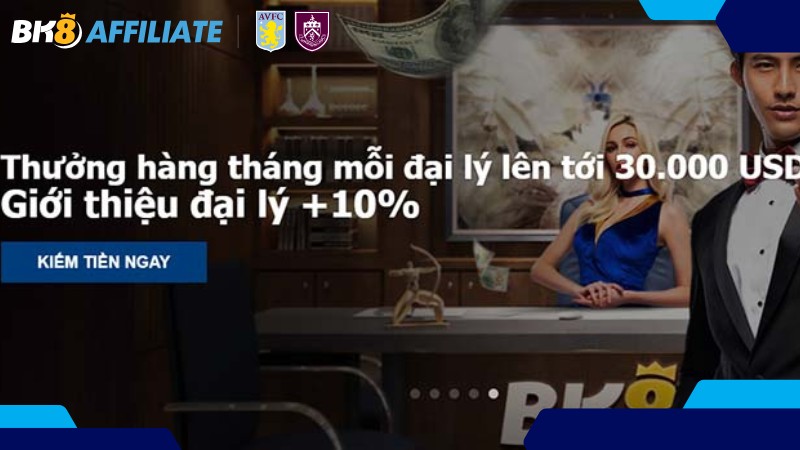 Tham gia đại lý tại BK8